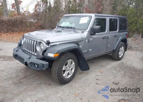 2019 Jeep Wrangler Unlimited Sport S 4X4 from USA, damaged, VIN 1C4HJXDG3KW530446